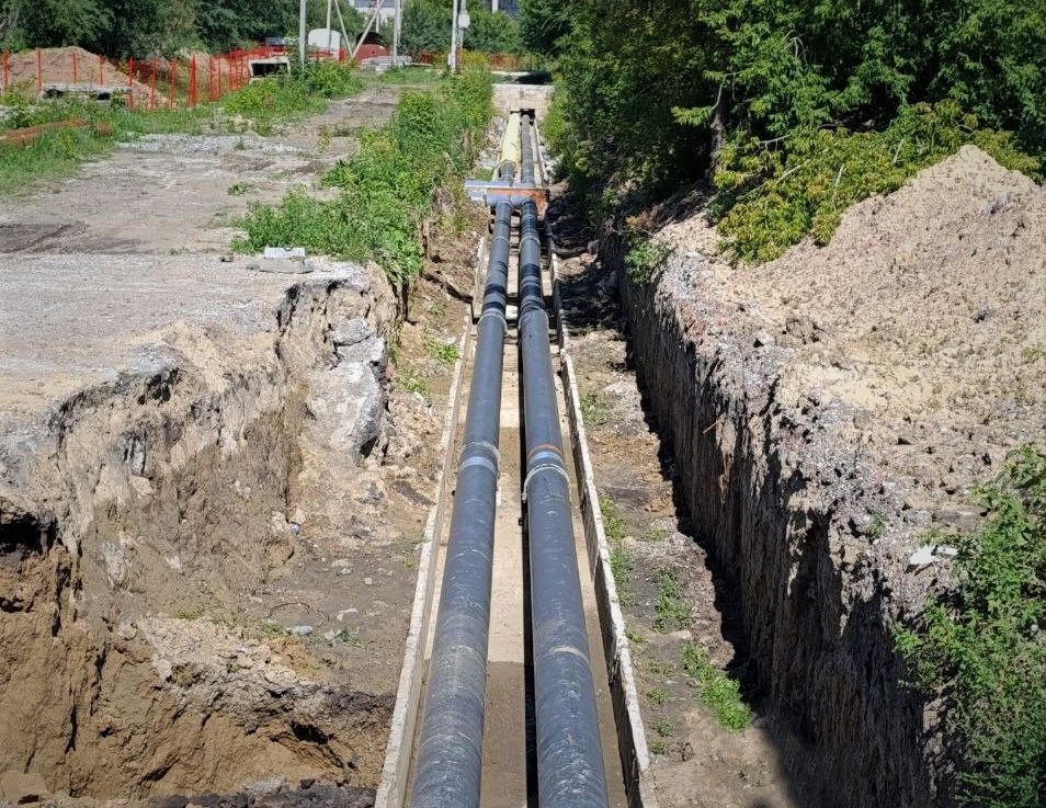 Сейчас ремонтный участок огорожен, но в сентябре от &laquo;раскопок&raquo; не останется и следа 