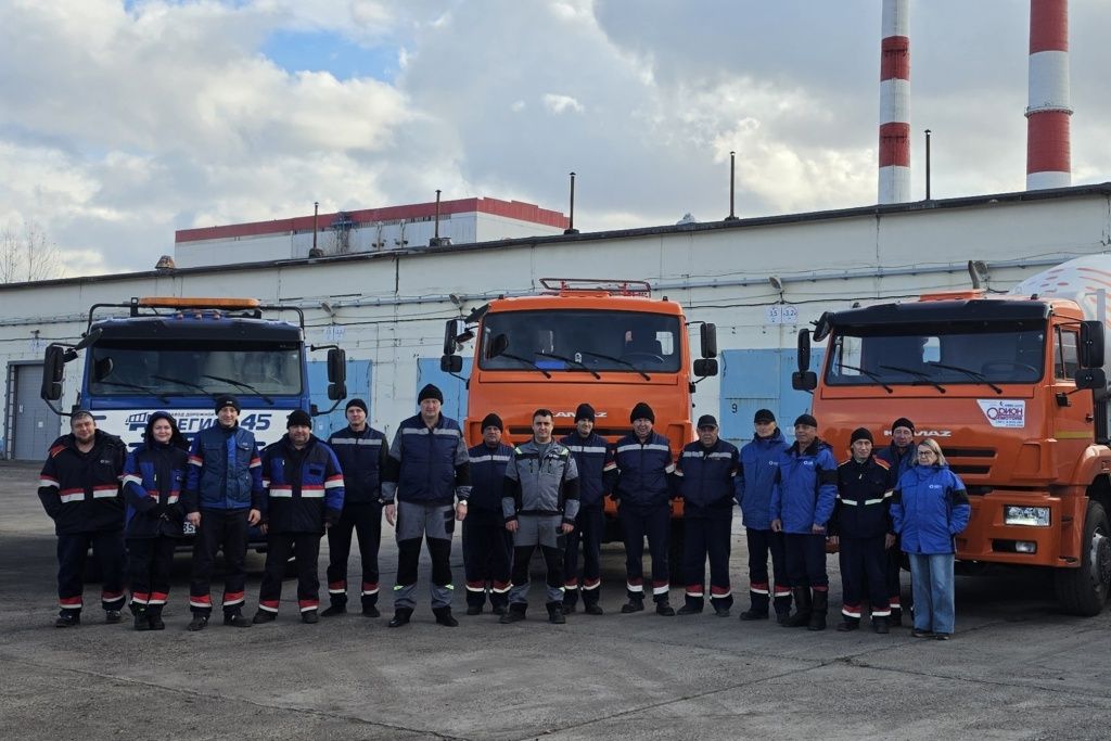 Работники автотранспортного цеха Красноярской ТЭЦ-3 Работники автотранспортного цеха Красноярской ТЭЦ-3