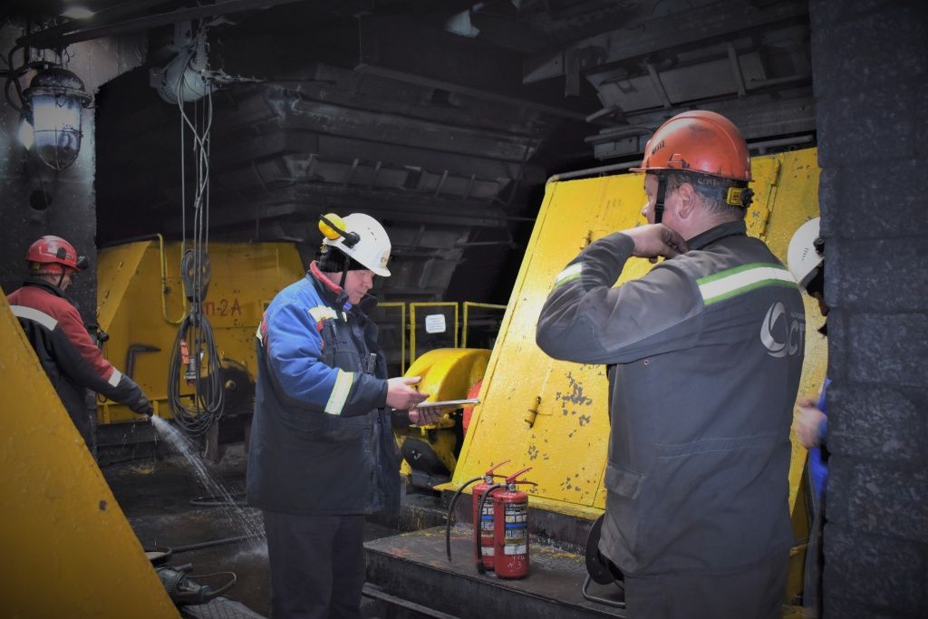 В подземных галереях топливоподачи стало значительно светлее