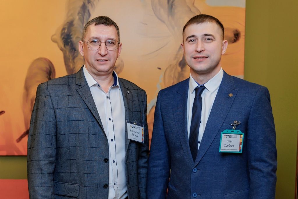  Директор по производственной безопасности &laquo;СГК-Алтай&raquo; Александр Лесных и начальник службы охраны труда и производственного контроля Приморской ГРЭС Олег Хребтов 