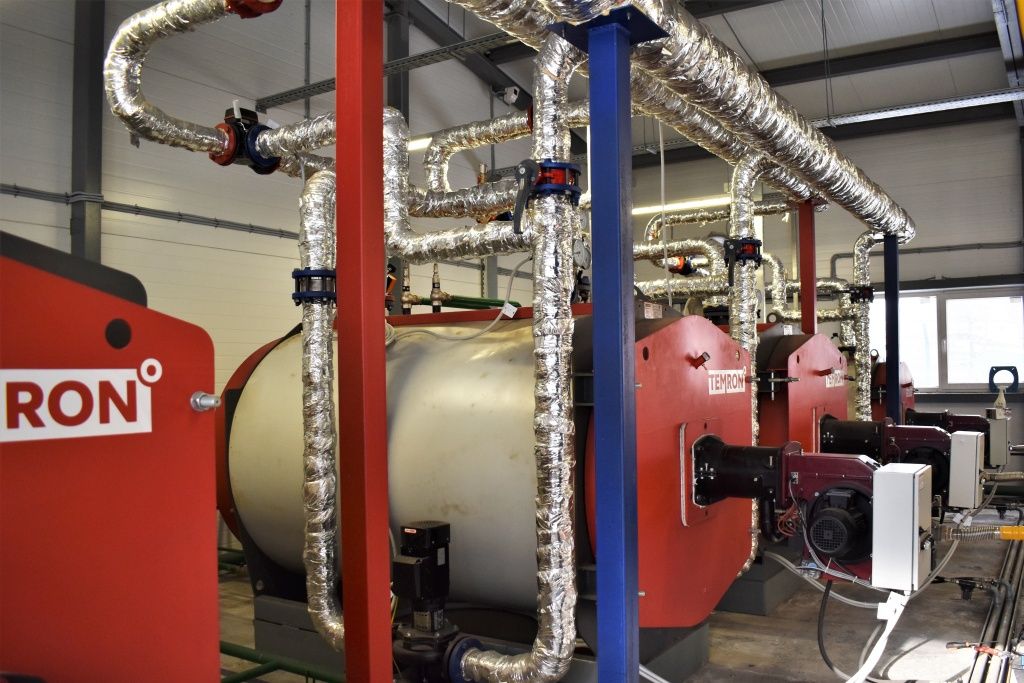 Четыре котла новой газовой котельной имеют суммарную тепловую мощность 3,9 Гкал