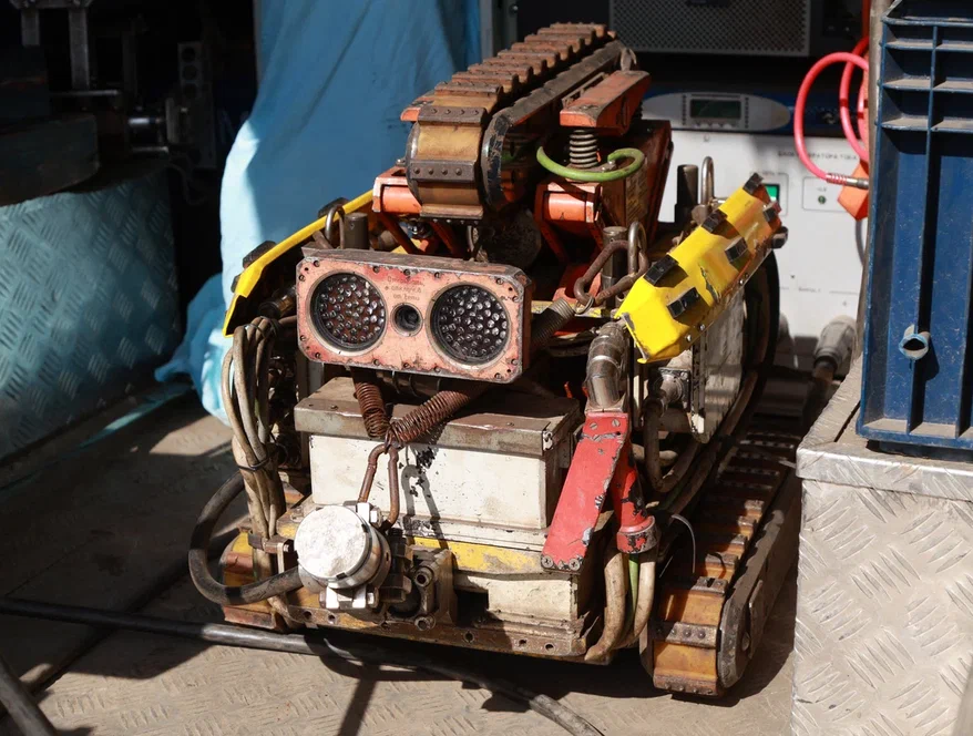 Взрывобезопасный внутритрубный дефектоскоп или робот-сканер