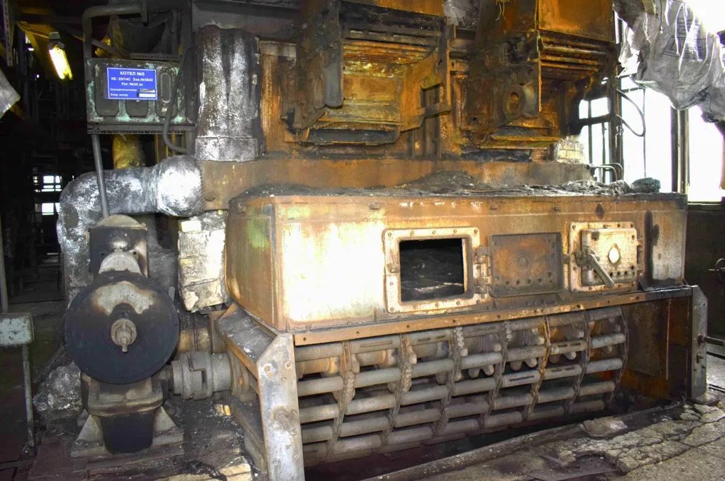 Оборудование старой котельной в селе Подсинем