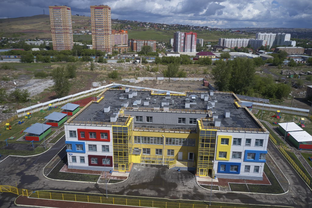 Детский сад № 221 в Октябрьском районе города Красноярска