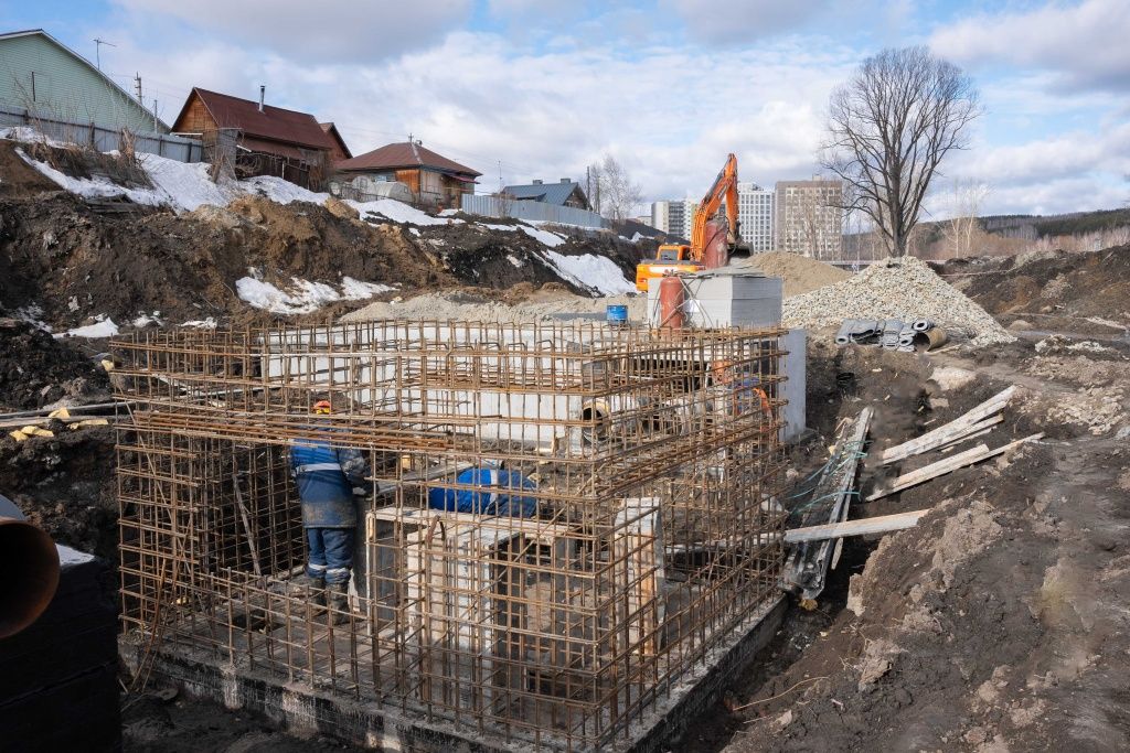 Строительство тепловой камеры Строительство тепловой камеры