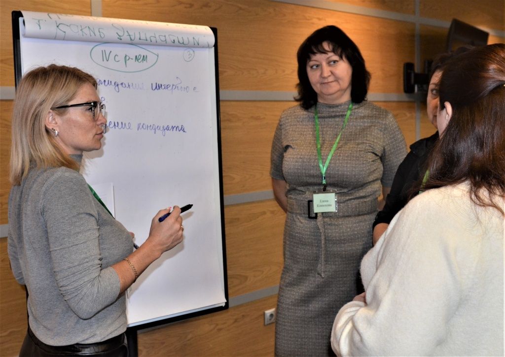 Работа в группах помогла познакомиться и пообщаться плотнее
