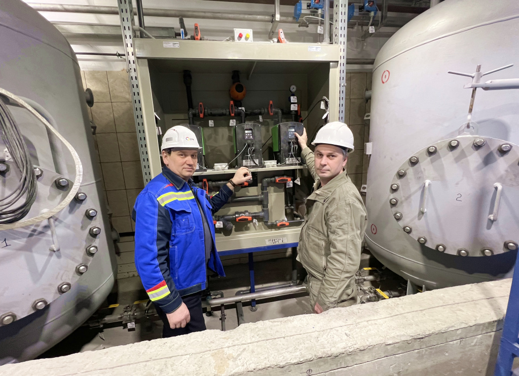 На Беловской ГРЭС построен новый комплекс очистки воды для теплоснабжения города Белово  