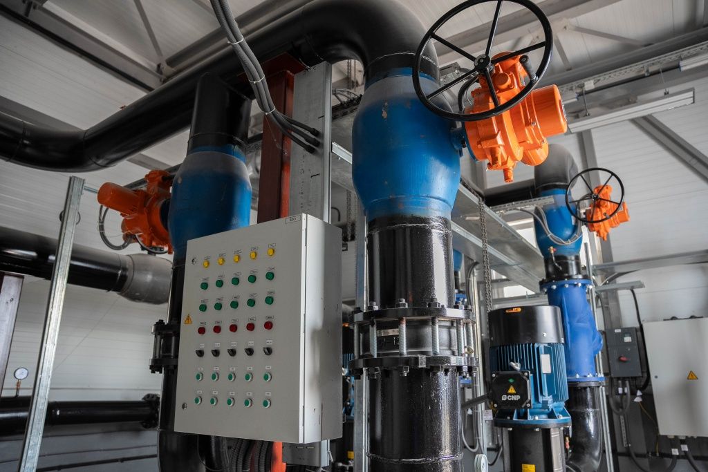 Узел подпитки сетевой водой