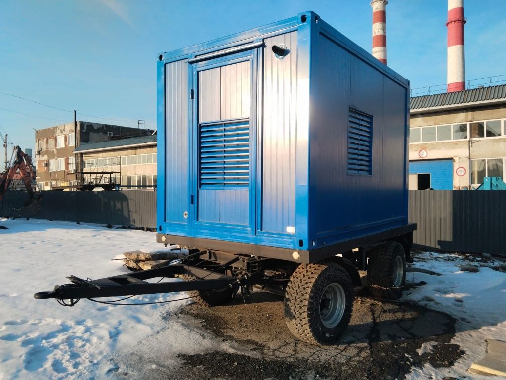 Так выглядит мобильная дизель-генераторная установка на шасси