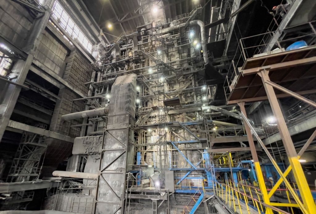 Один из котлов ТЭЦ-4 Один из котлов ТЭЦ-4