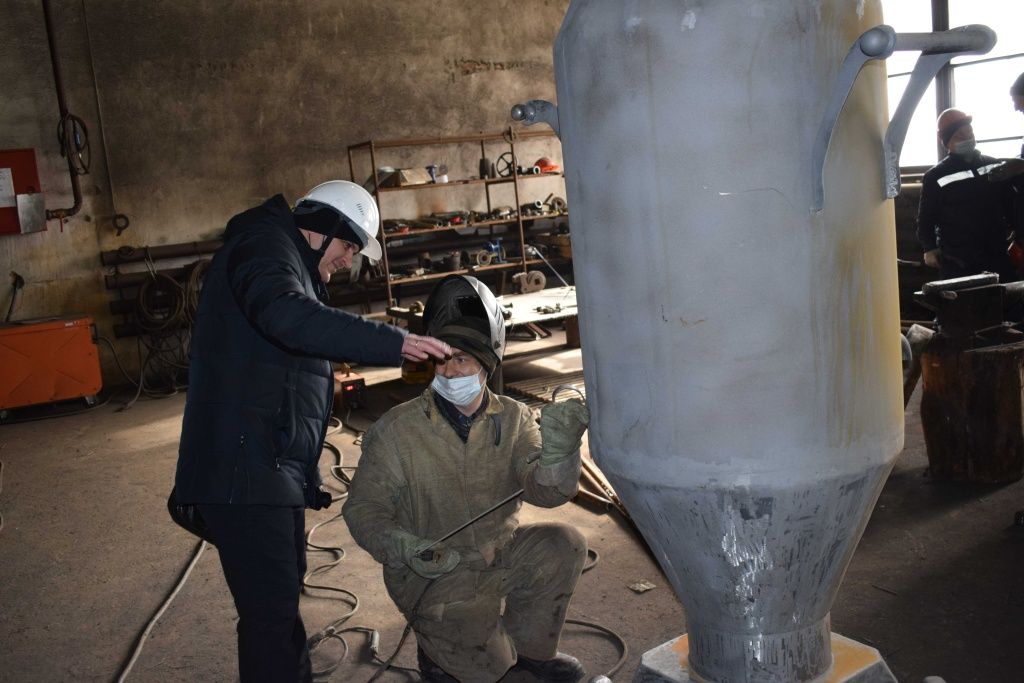 Самовар на тепловой сети в Кызыле, с которого все и началось