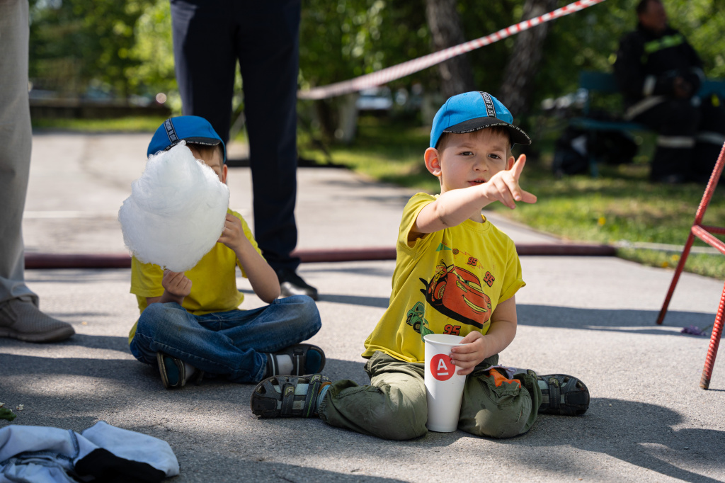 В этом году таким масштабным мероприятием решили отметить День защиты детей для семей сотрудников Новосибирской ТЭЦ-5