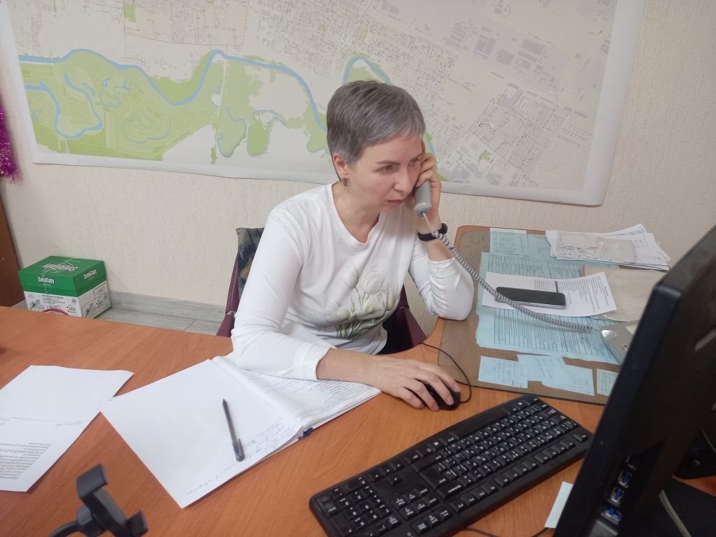 Диспетчер ОДС рубцовского подразделения СГК Татьяна Каширина