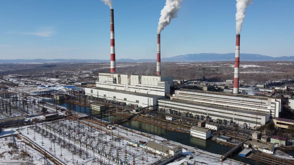 Приморская ГРЭС покрывает около половины потребности в электроэнергии края и обеспечивает переток мощности