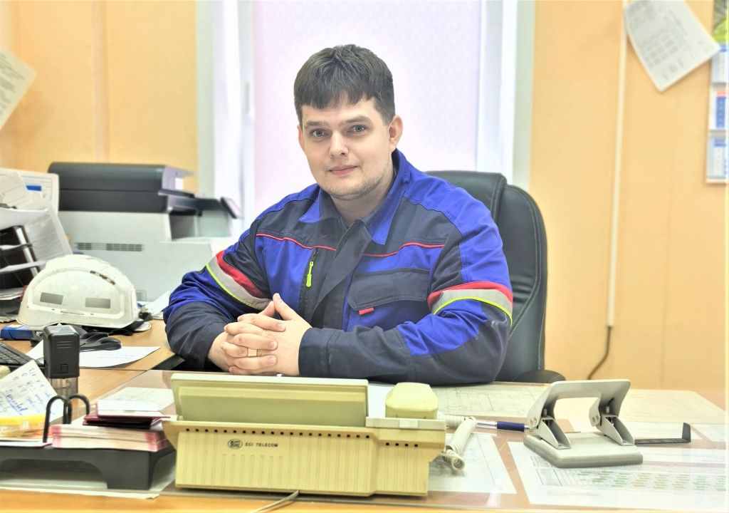 Андрей Сметанников на рабочем месте