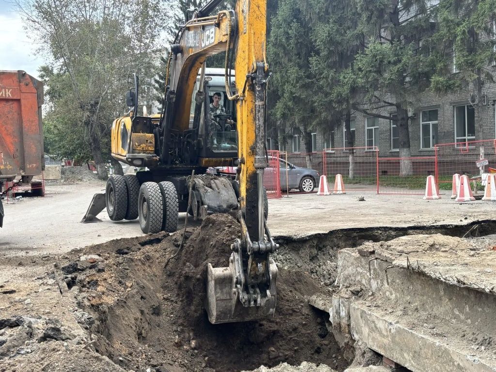Перекладка участка магистральной теплосети на ул. Деповской повысит надёжность и качество теплоснабжения и горячего водоснабжения для потребителей 