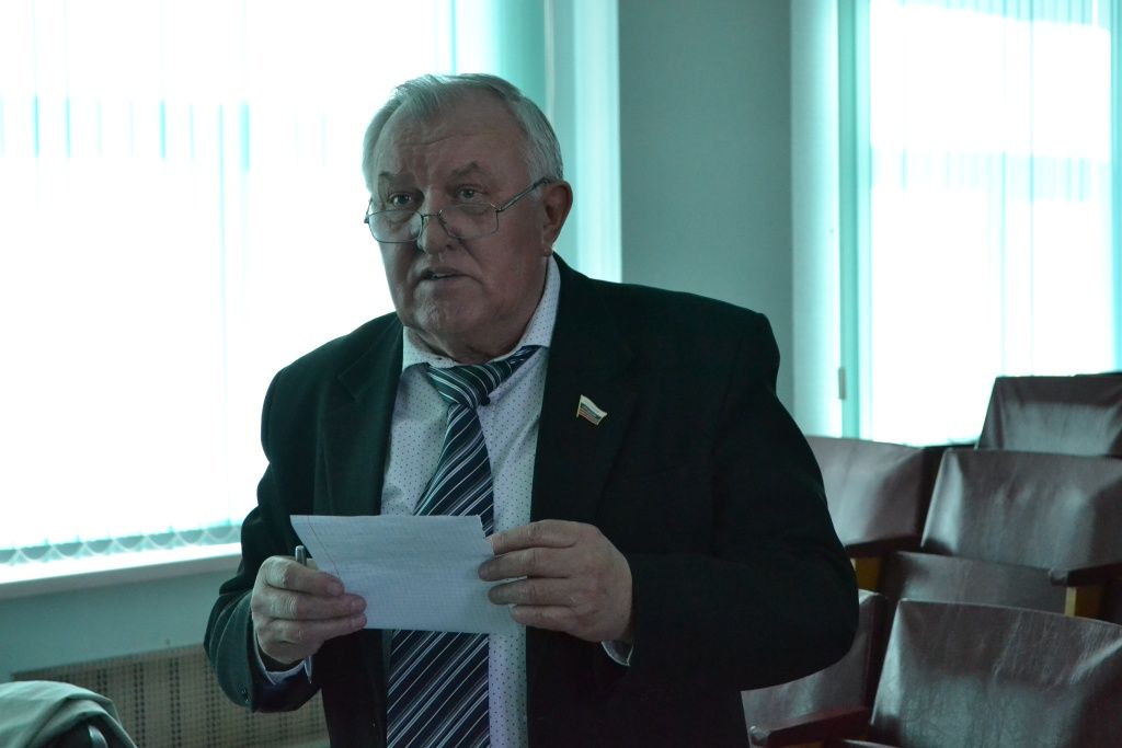 Депутат Рубцовского городского Совета депутатов Пётр Гамалеев