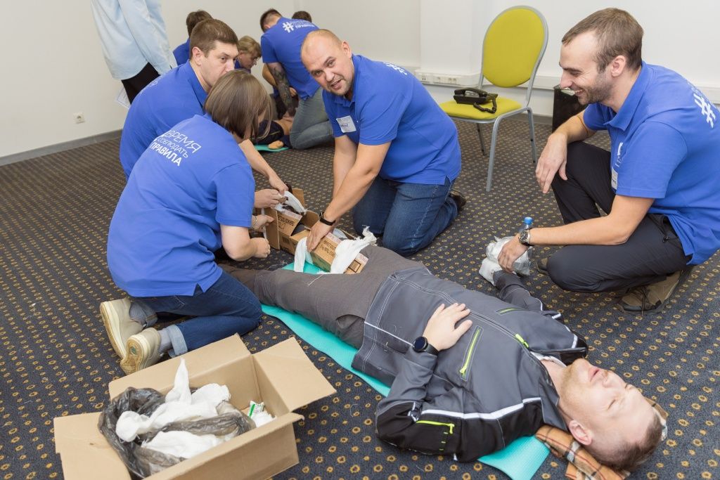 Квест уже стал символом практической части Межрегиональной конференции СГК по производственной безопасности