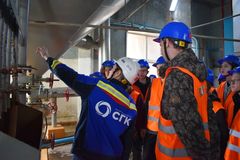 В химическом цехе станции