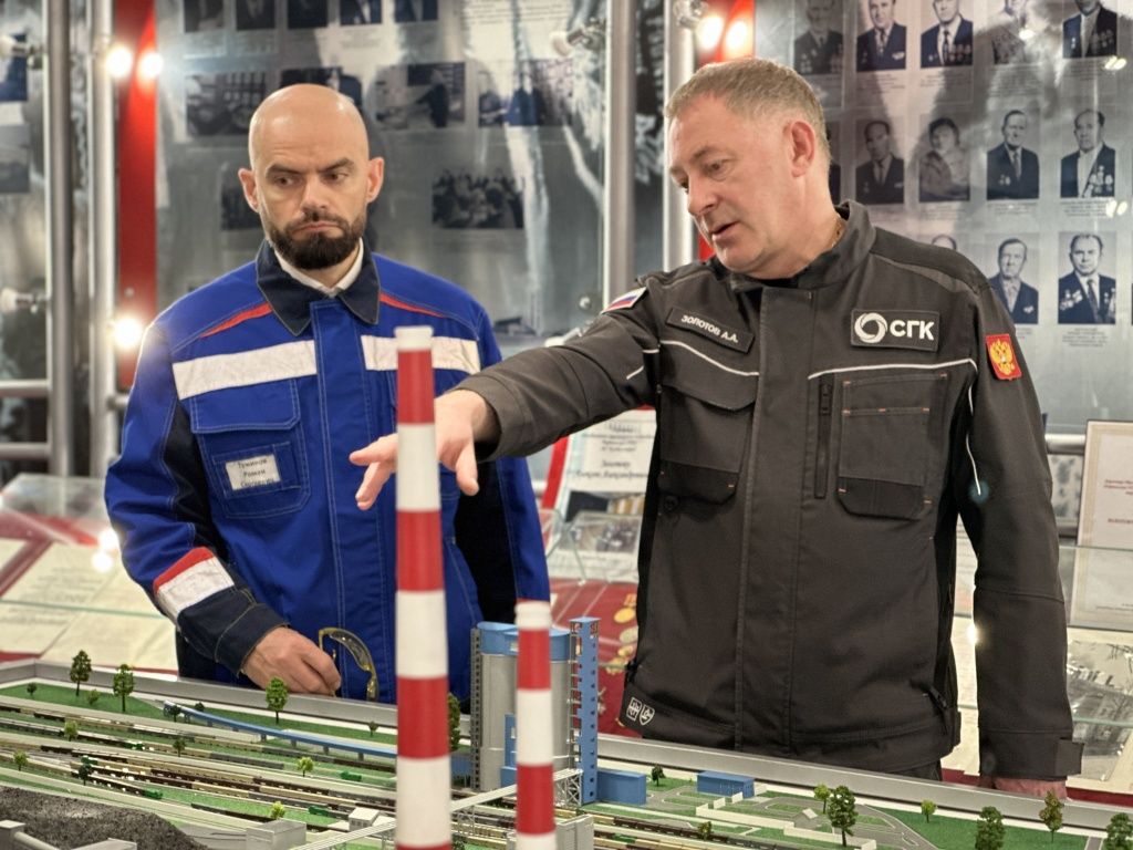 На макете &mdash; вся Рефтинская ГРЭС как на ладони 