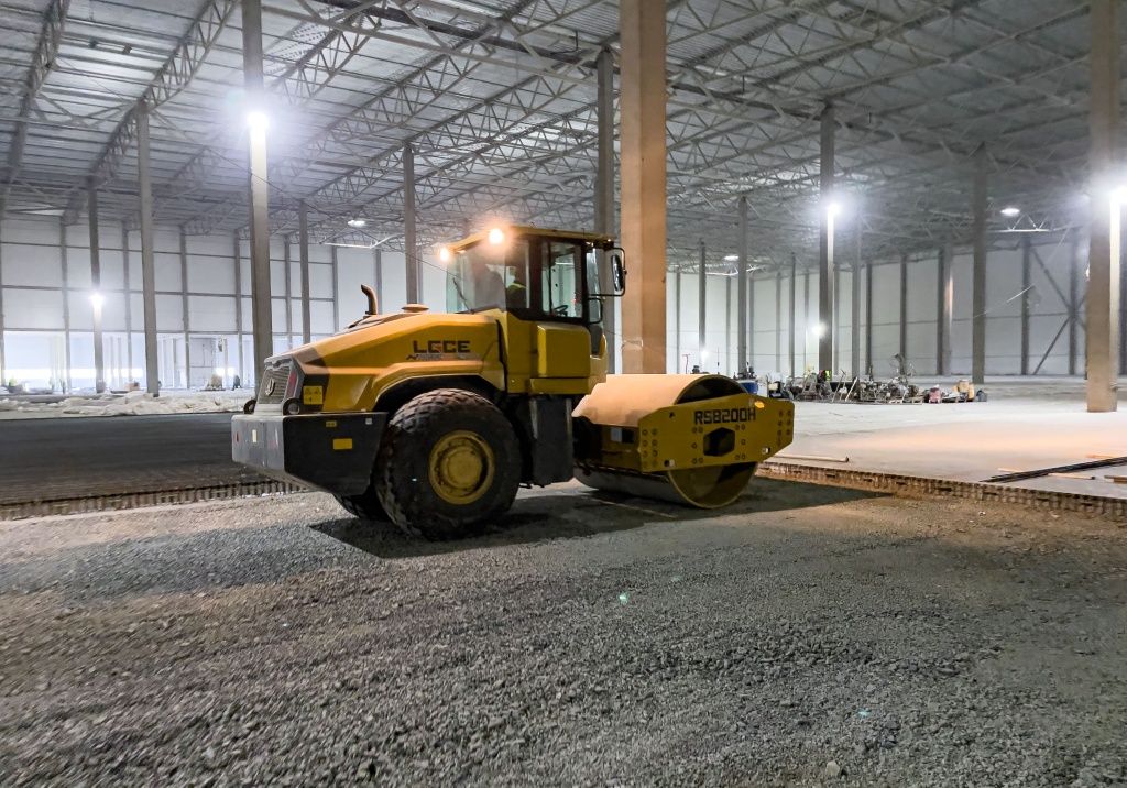 Ход строительства первой очереди