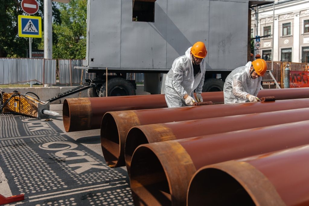 В этом году энергетики провели важную и масштабную работу на пересечении проспекта Ленина и улицы Молодёжной