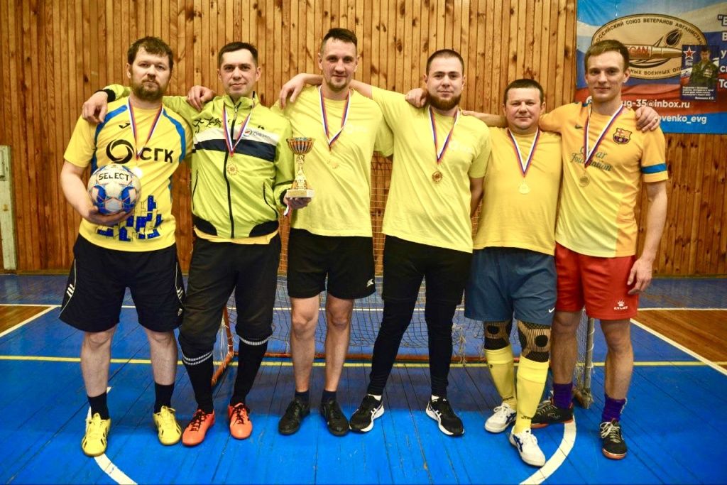 Футбольный турнир между цехами Новосибирской ТЭЦ-5