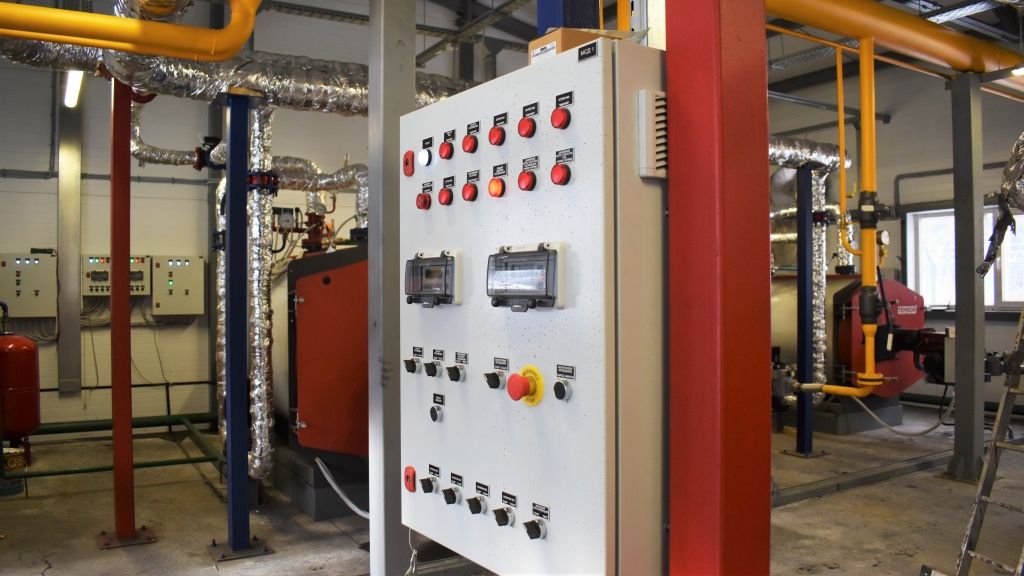 Щит управления новой газовой БМК