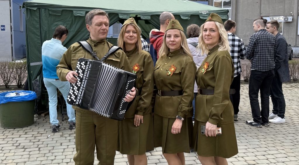 Энергетики СГК в Красноярском крае отметили День Победы памятными акциями и городскими мероприятиями