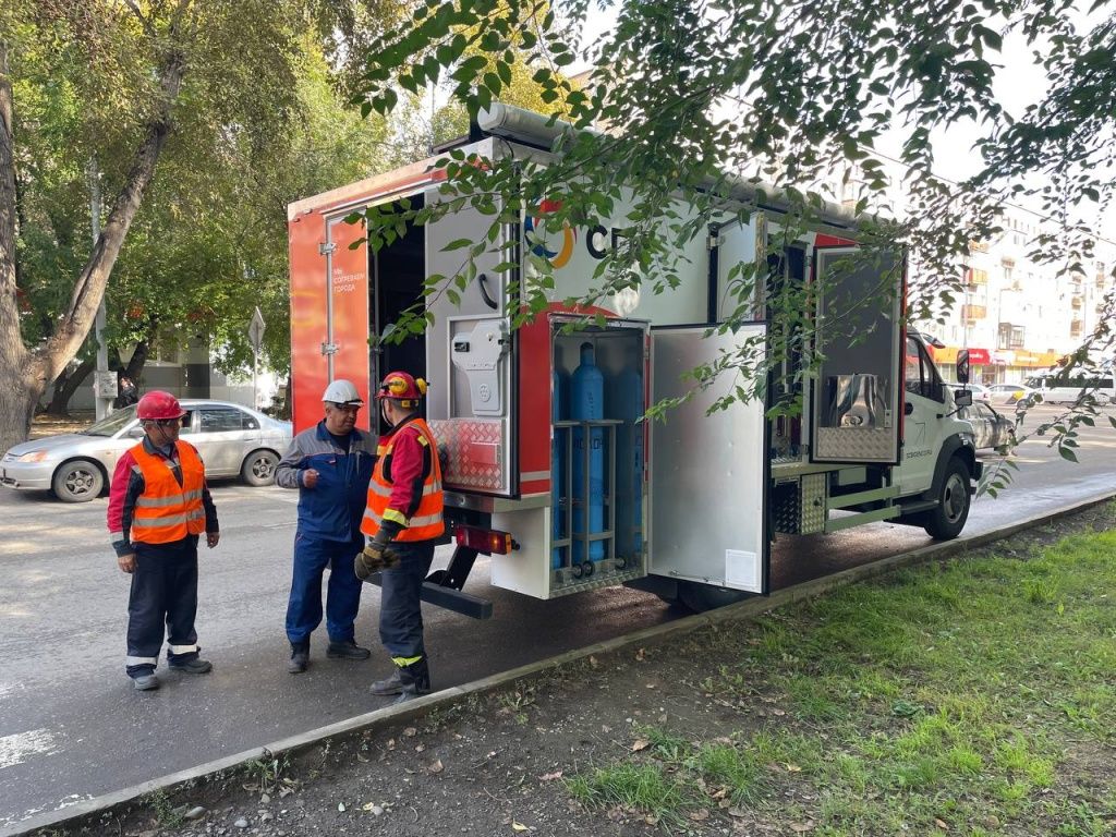 Принял участие в тренировке и новенький МАВР &mdash; автомастерская, пополнившая парк спецтехники ЮСТК нынешним летом