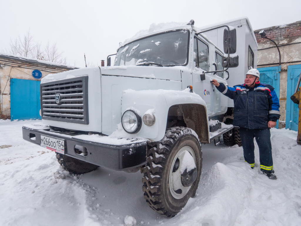 СГК в Новосибирске обновляет автопарк для ремонтных бригад 