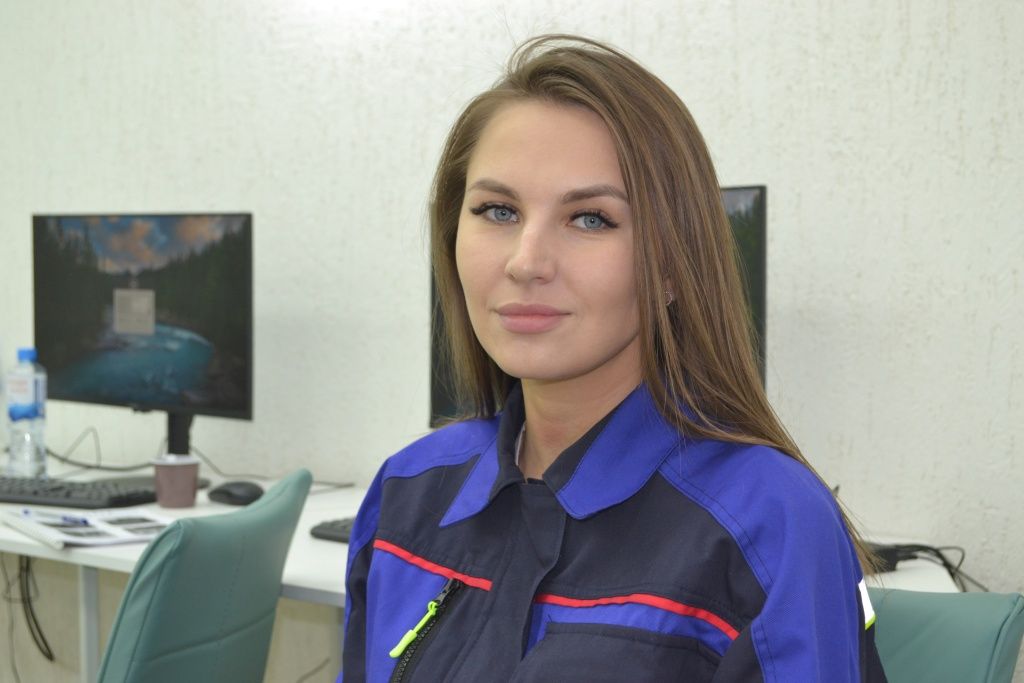 Начальник службы охраны труда и производственного контроля рубцовского теплосетевого подразделения СГК Анастасия Малеванных