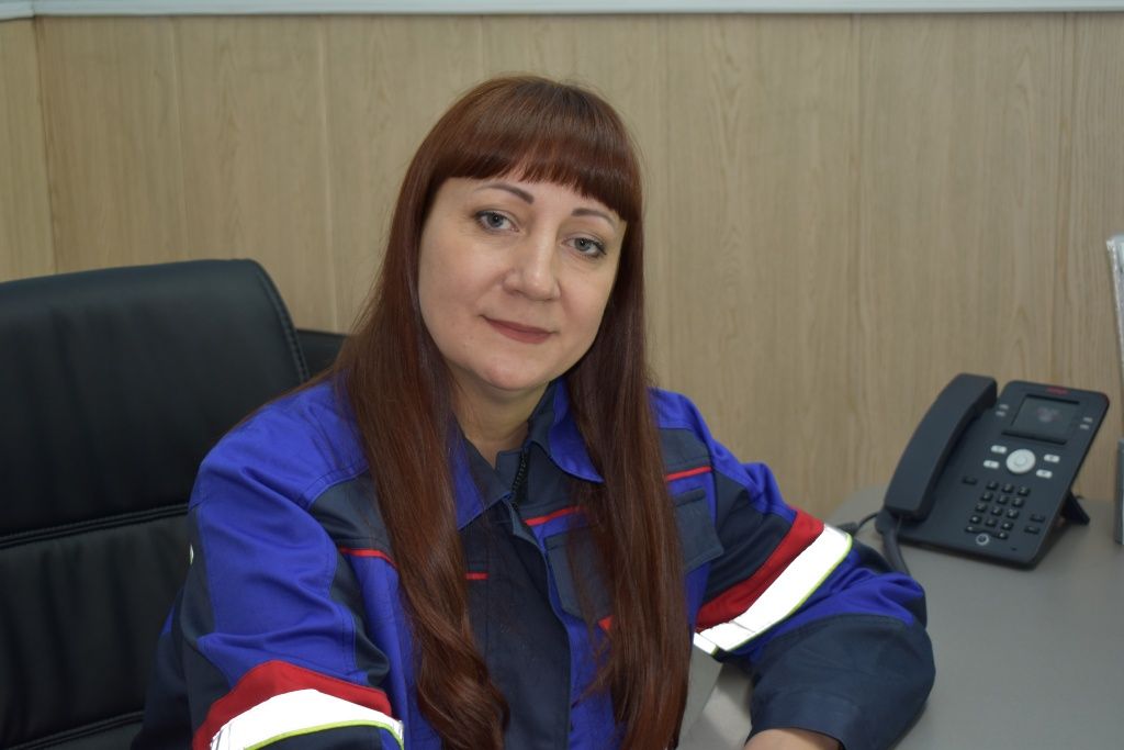 Заведующая центральным складом складского хозяйства Бийской ТЭЦ Оксана Шадрина 