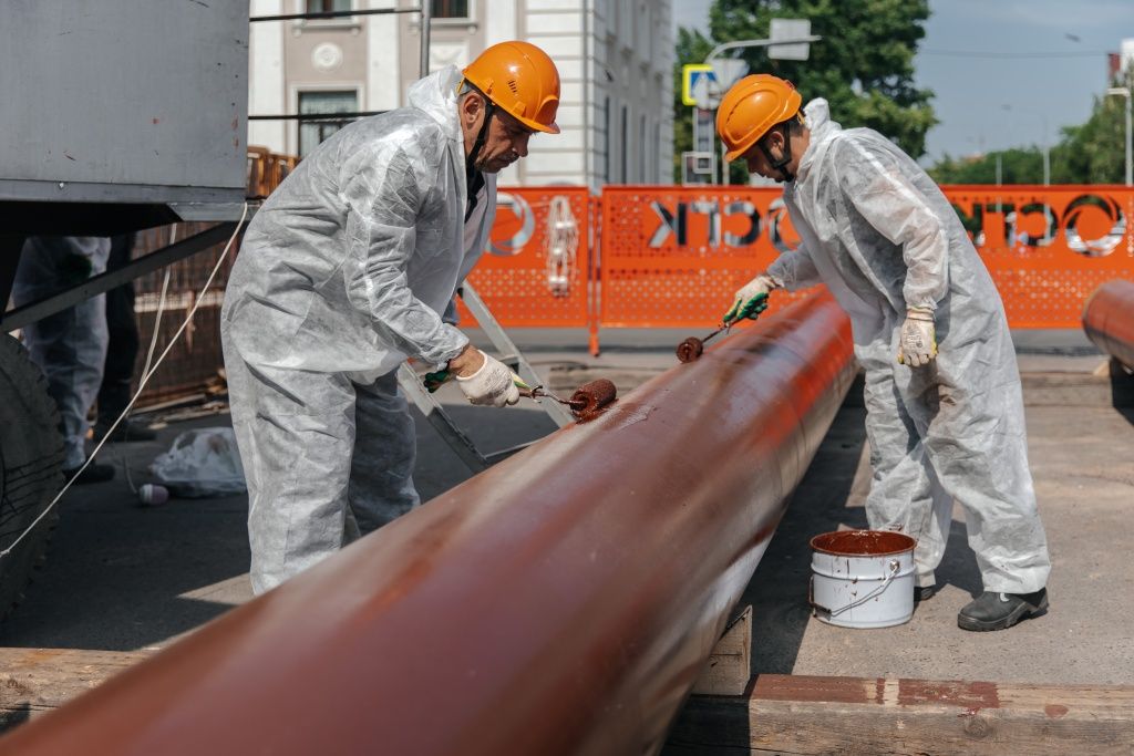 Последним этапом технического перевооружения магистральной тепловой сети станет перекладка 130 метров трубопровода диаметром 500 мм