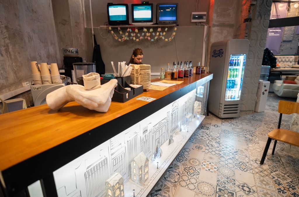 Кофейня открыта для гостей