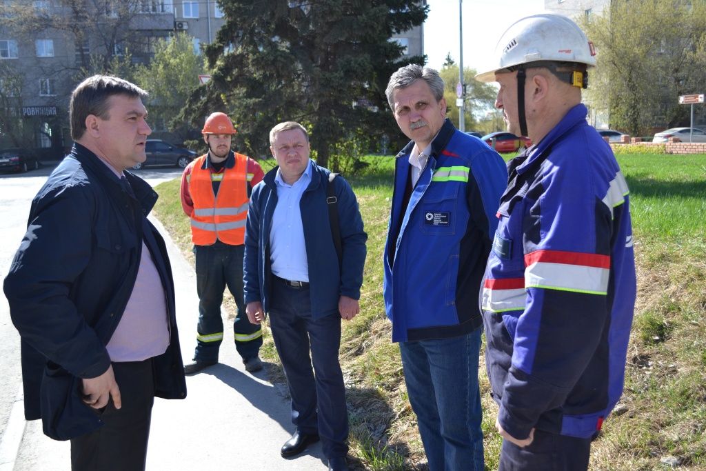 За ходом тренировки проследил председатель комитета по энергоресурсам и газификации города Барнаула Андрей Крюков