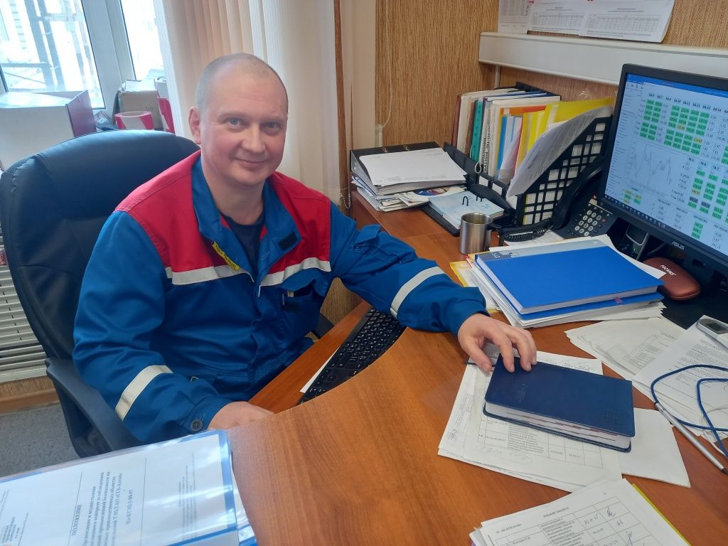 Замначальника цеха ТАИ Барнаульской ТЭЦ-2 Евгений Курников 