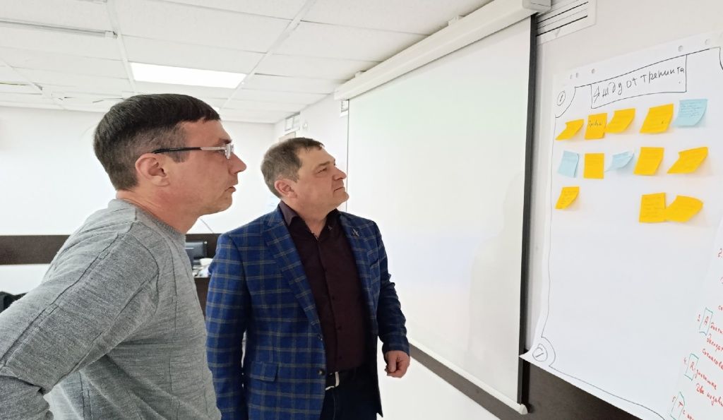 Каждый учащийся активно участвовал в обсуждении и в конце сравнил свои ожидания от учебы с объемом полученных знаний