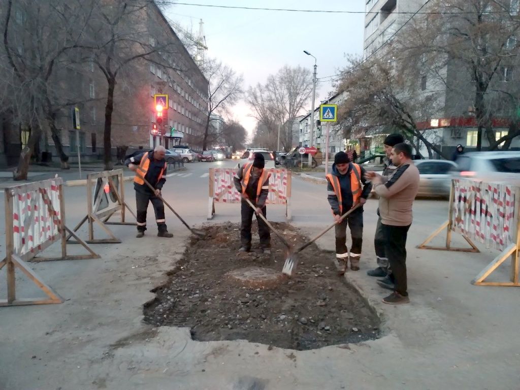 После работ на тепловых сетях чаще всего восстанавливают асфальтовое покрытие