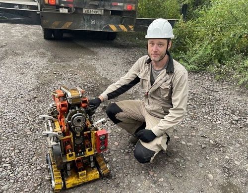 Проверить теплосети в Абакане помогают роботы