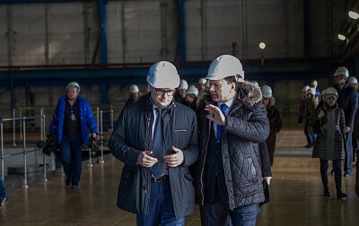 Участники КЭФ посетили Красноярскую ТЭЦ-3