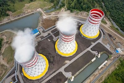 Все три — в строю: на Томь-Усинской ГРЭС градирня №3 получила разрешение на ввод в эксплуатацию