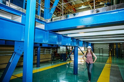 Пленэр на газотурбинной электростанции «Новокузнецкая»