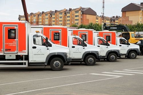 Автопарк ЮСТК пополнился новенькими МАВРами
