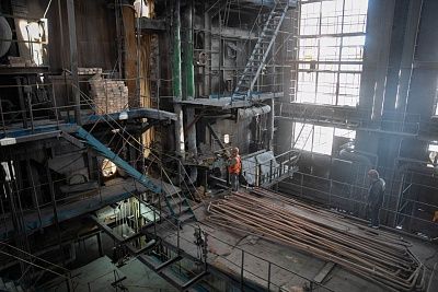 22 тонны поверхностей нагрева заменят на котле Новосибирской ТЭЦ-4