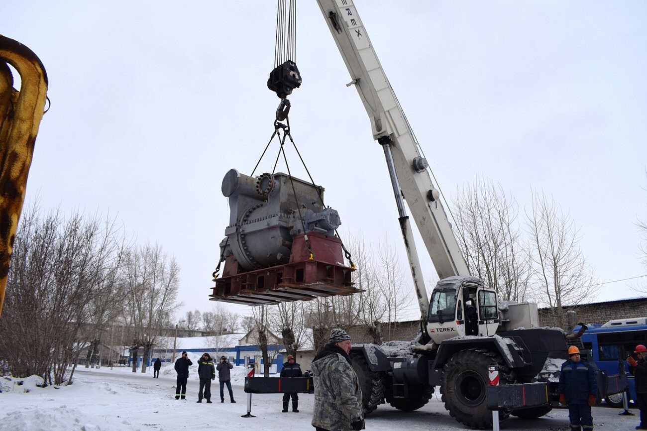 СГК приступила к монтажу турбины на ЮТС в Рубцовске