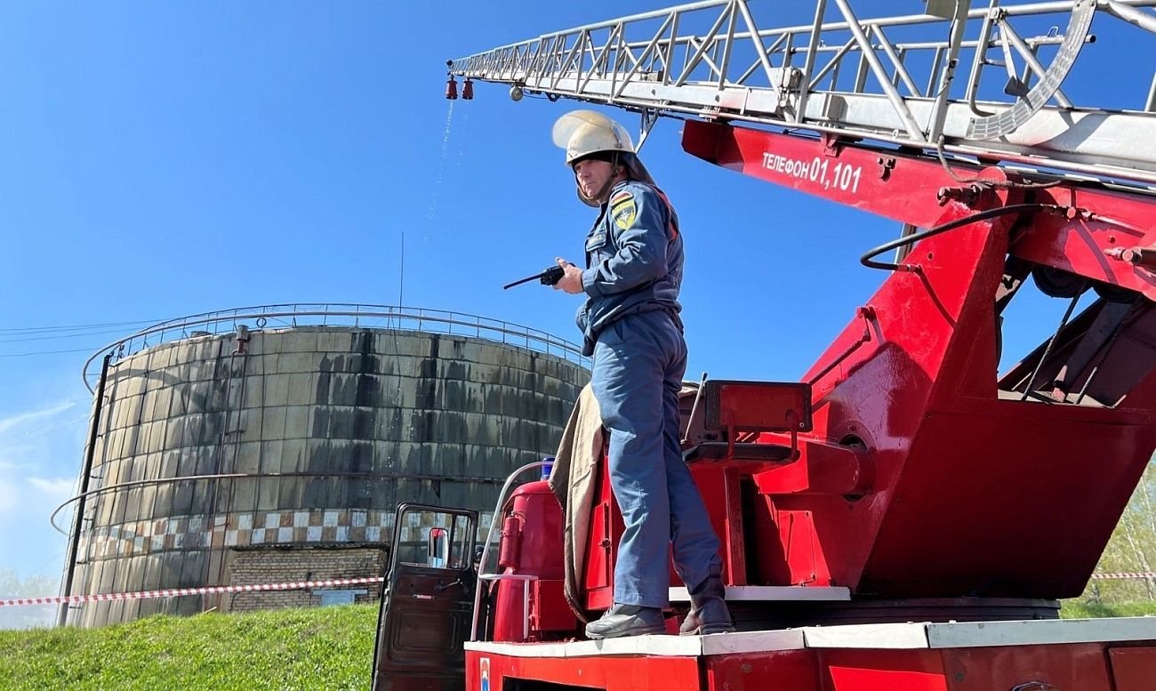 На Назаровской ГРЭС проведены учения