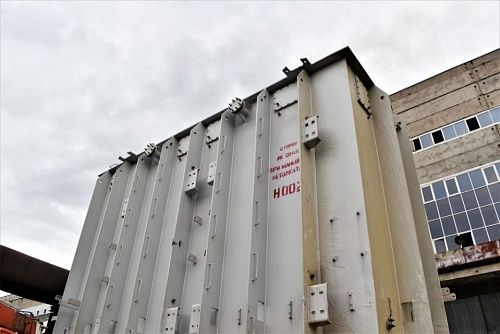 На Бийскую ТЭЦ прибыл новый силовой трансформатор 