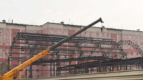 СГК строит тепловую сеть для нового модульного бассейна в Бийске