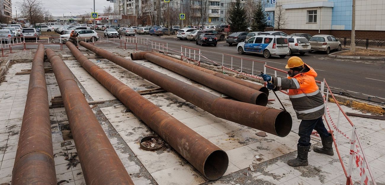 В Красноярске СГК приступает к масштабному ремонту магистрального трубопровода на улице Урванцева